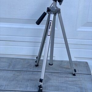 Vtg Velbon TGK-3 Aluminum Adjustable Camera Photo Video Tripod Stand USA
